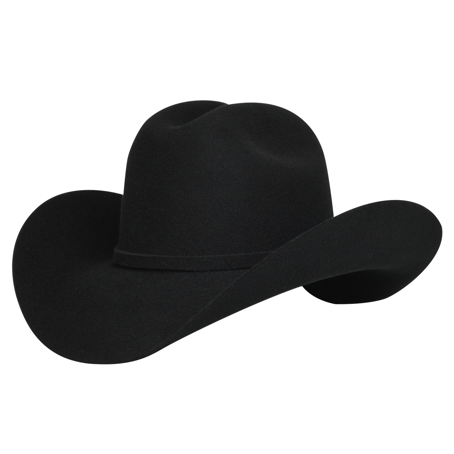 Twinstone Wool Cowboy Hat 4X Cattleman Black B-4" Joan