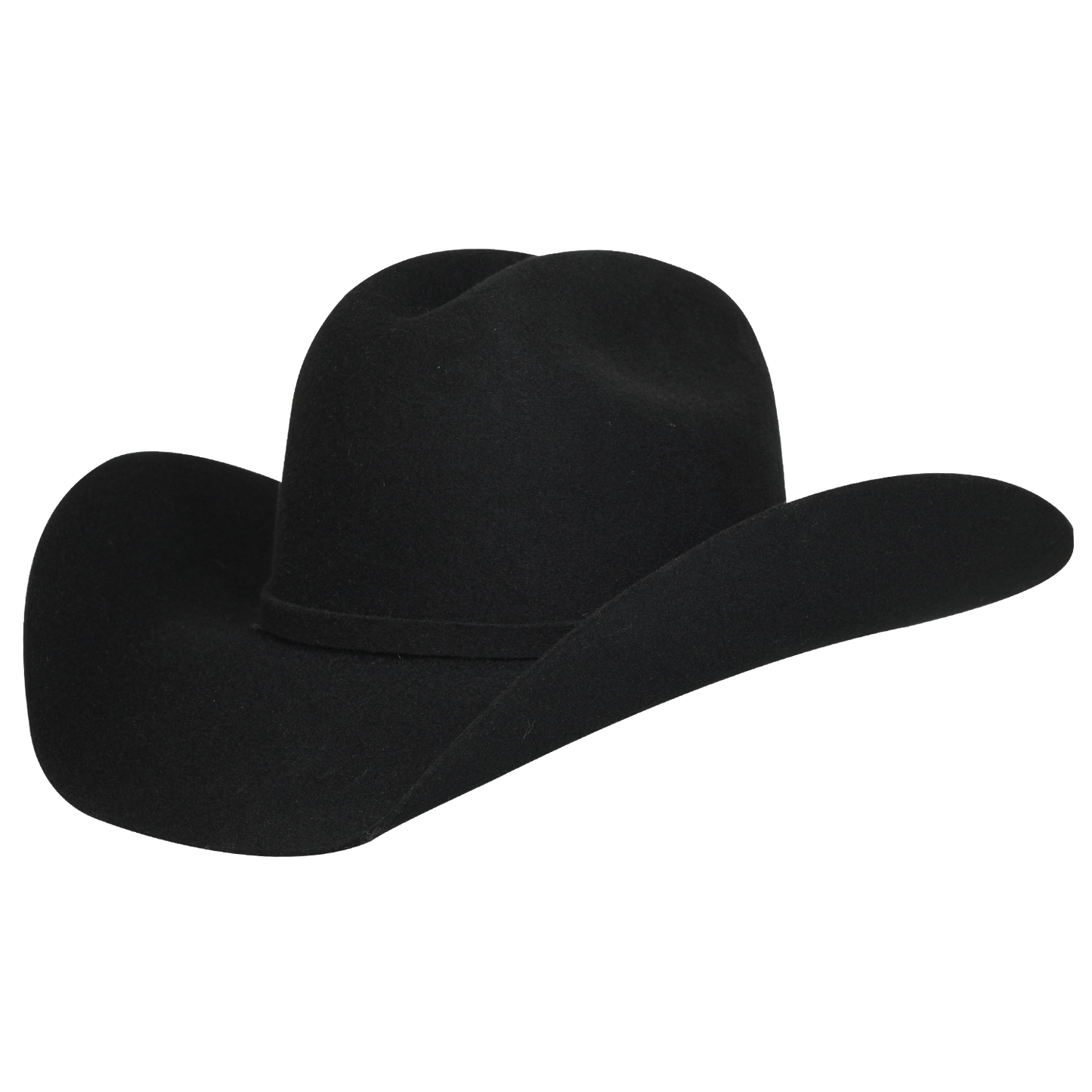 Twinstone Wool Cowboy Hat 4X Cattleman Black B-4" Texas
