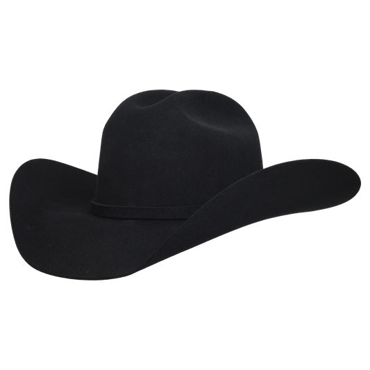 Twinstone Cowboy Hat 6X Cattleman Black B-4" Texas