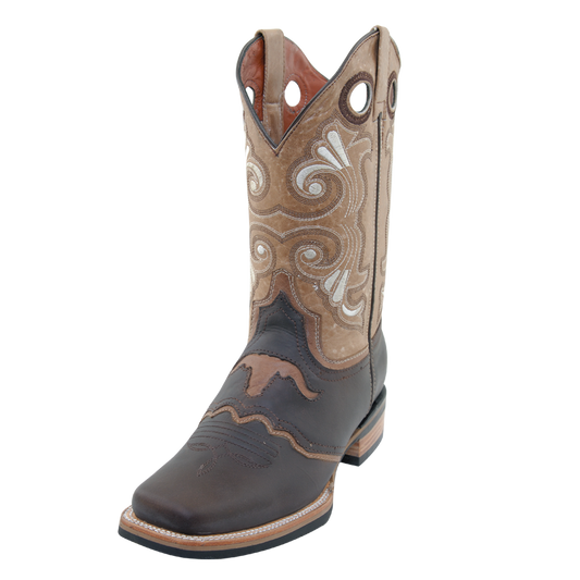 Twinstone Men's Square Toe Cowboy Boot RB037