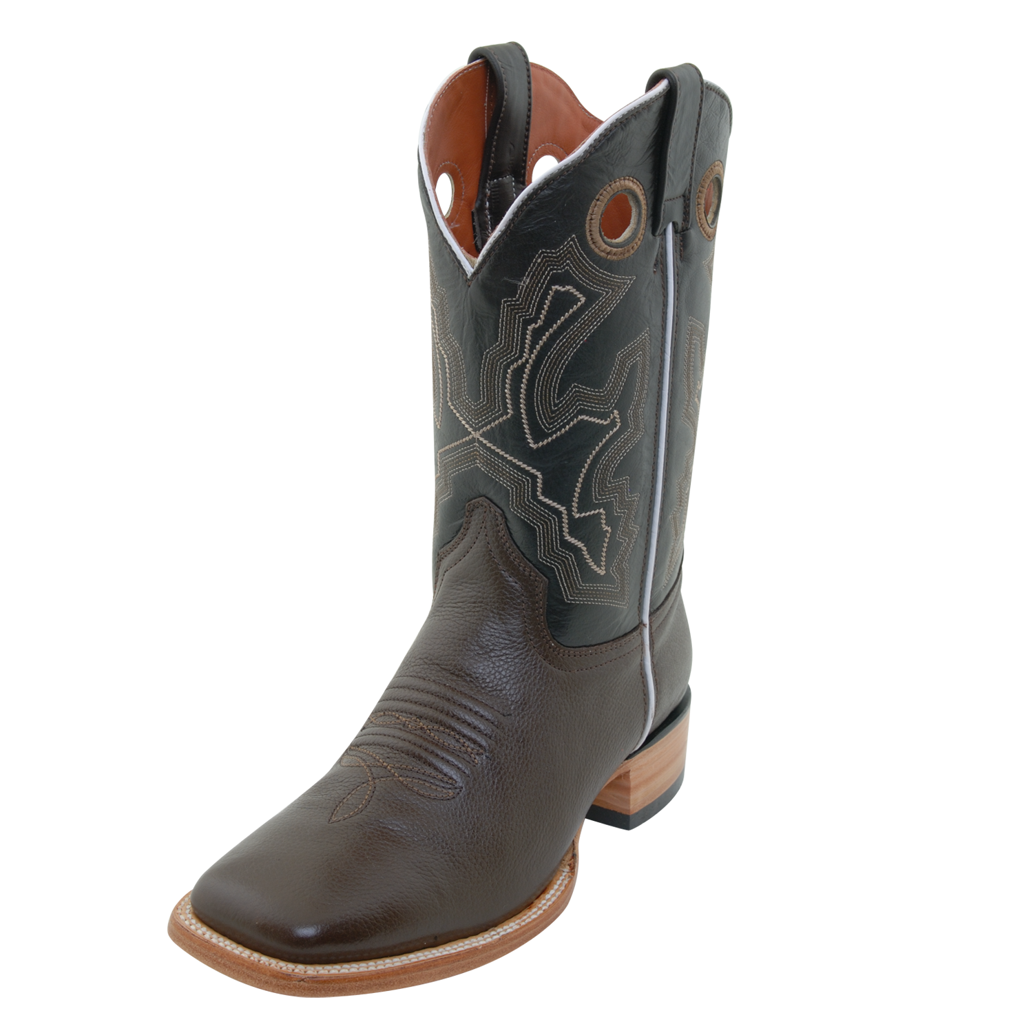 Small square toe cowboy boots sales