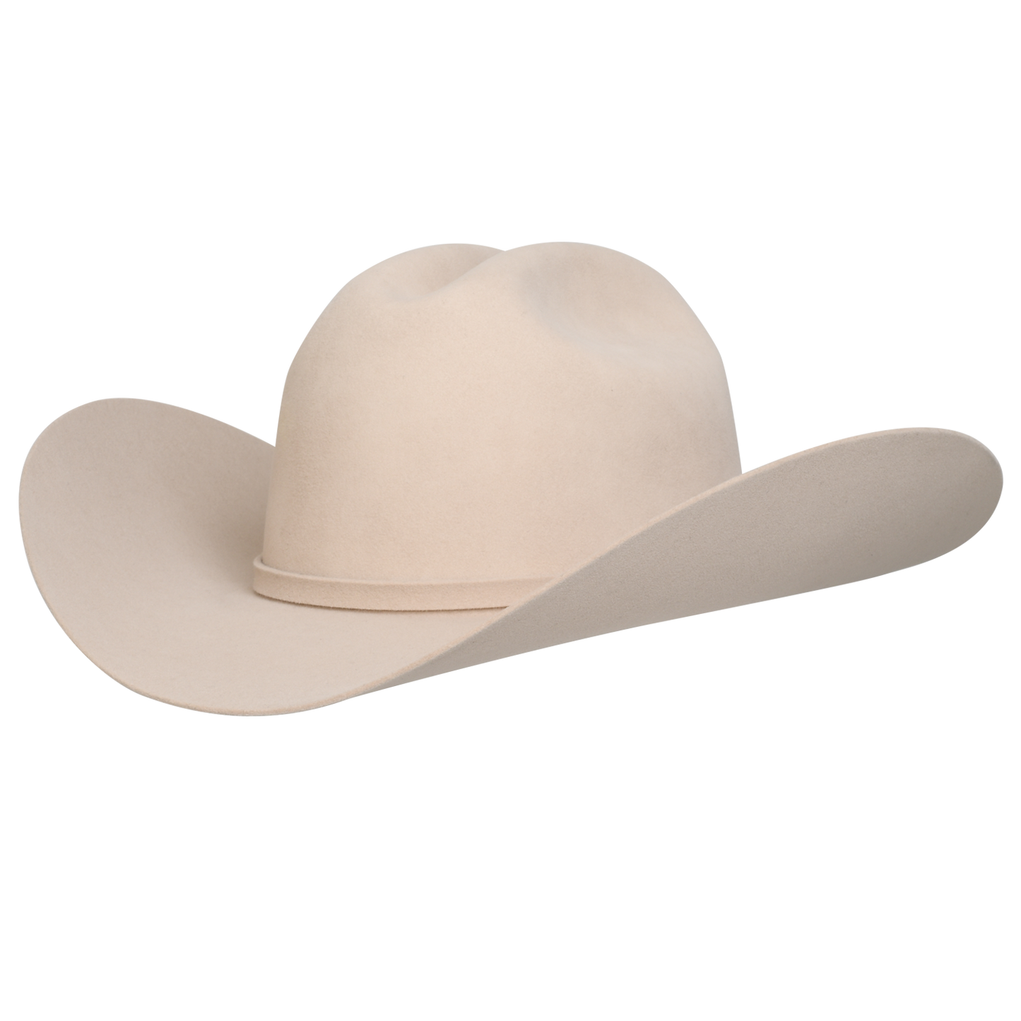 Twinstone Cowboy Hat 6X Cattleman Silver Belly B-4" Rancher