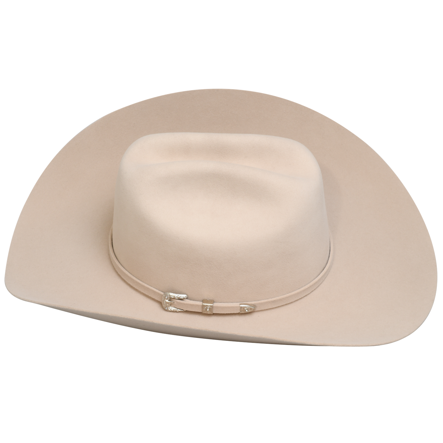 Twinstone Cowboy Hat 6X Cattleman Silver Belly B-4" Rancher