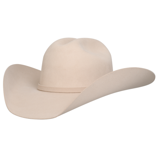 Twinstone Cowboy Hat 6X Cattleman Silver Belly B-4" Texas