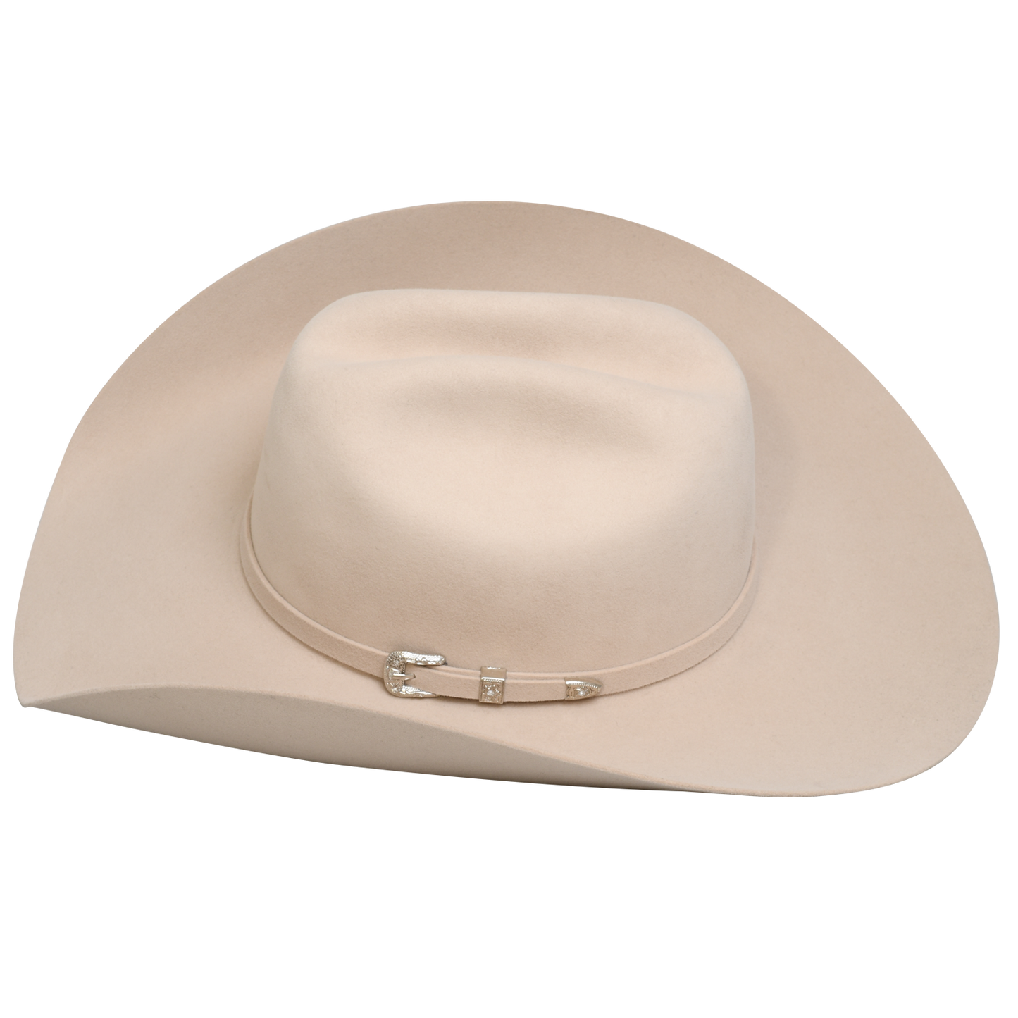 Twinstone Cowboy Hat 6X Cattleman Silver Belly B-4" Texas