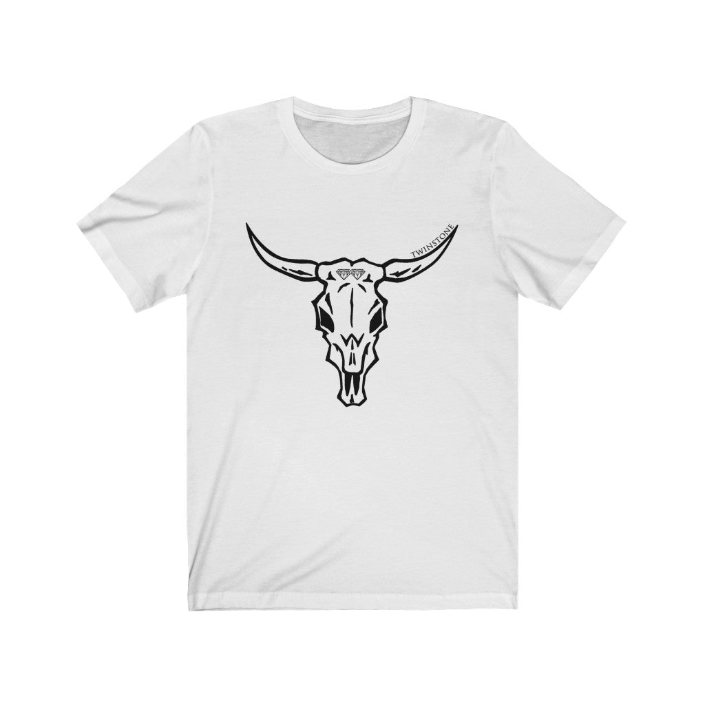 Bull Skull Short Sleeve Tee