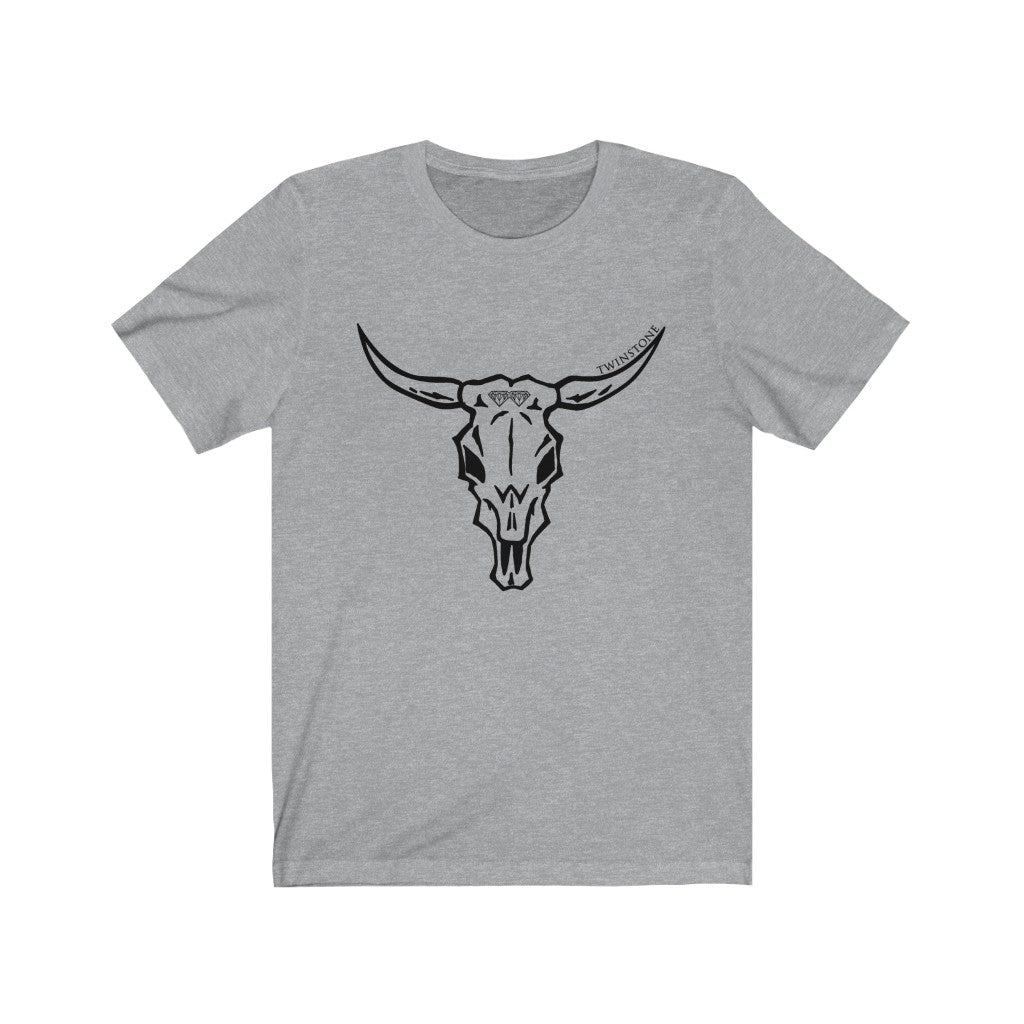 Bull Skull Short Sleeve Tee