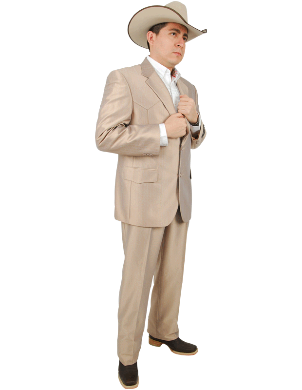 Twinstone Western Suit in Beige - 30311149