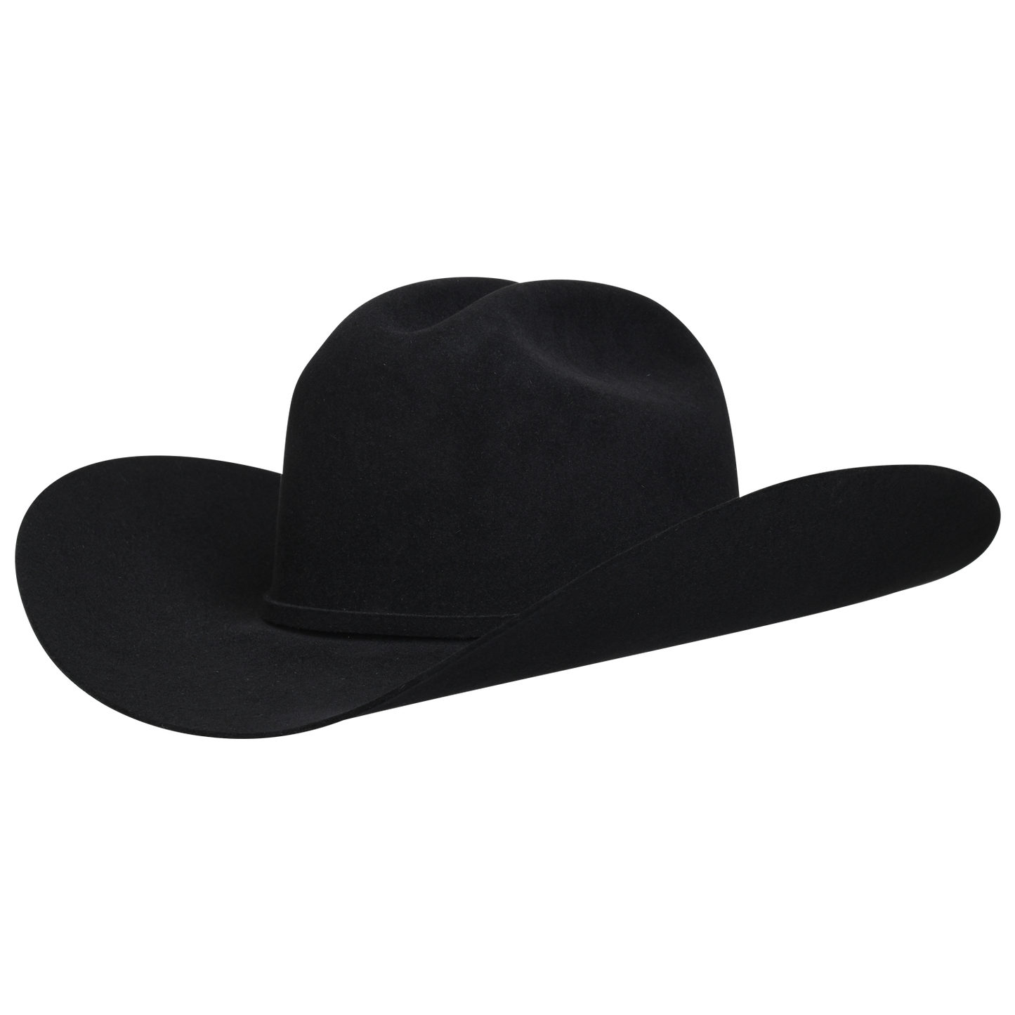 Twinstone Cowboy Hat 10X Cattleman Black B-4" Rancher
