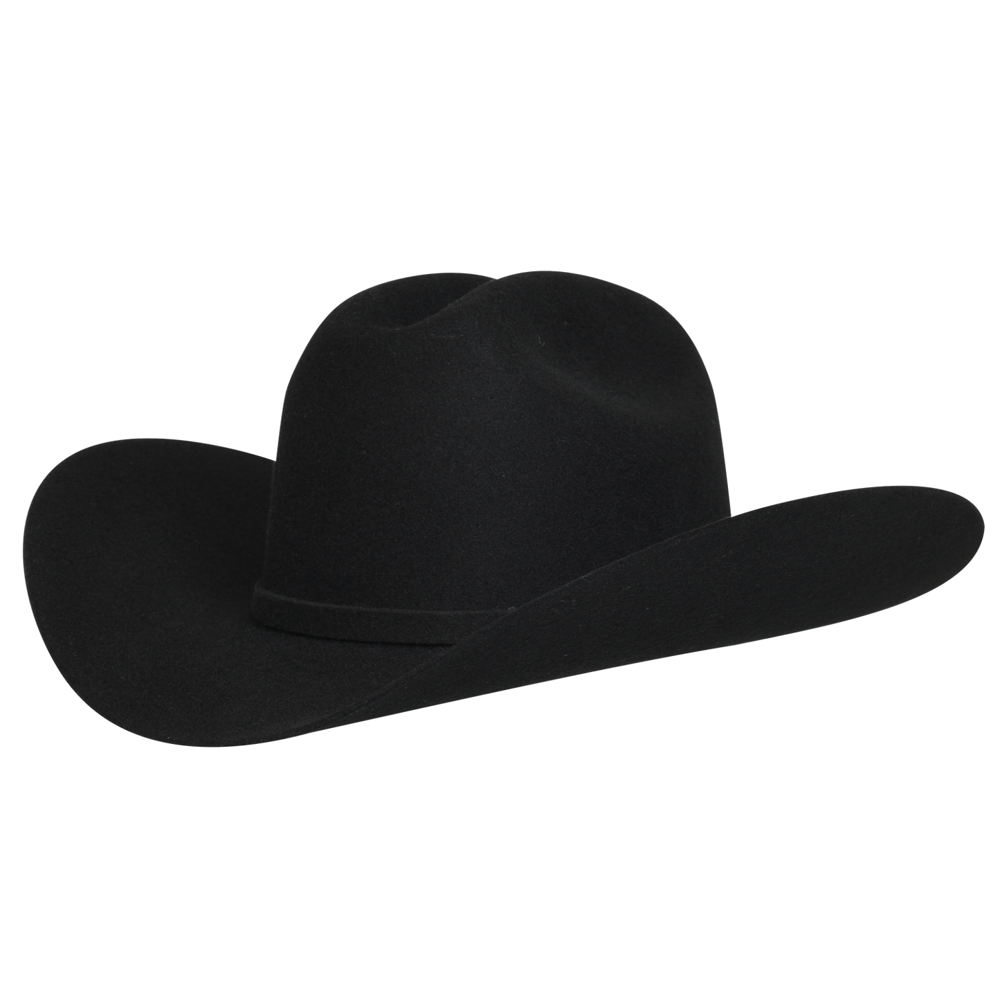 Twinstone Wool Cowboy Hat 4X Cattleman Black B-4" Rancher