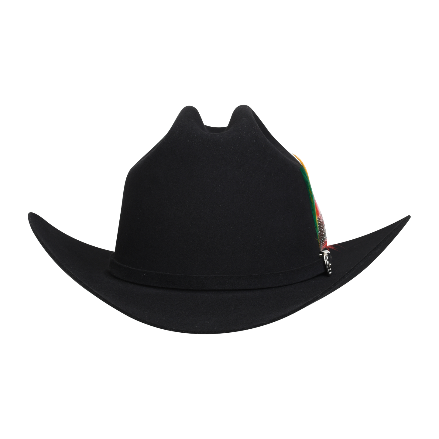 Twinstone Cowboy Hat 6X President Black B-3 1/2" Rancher "Fantasma"