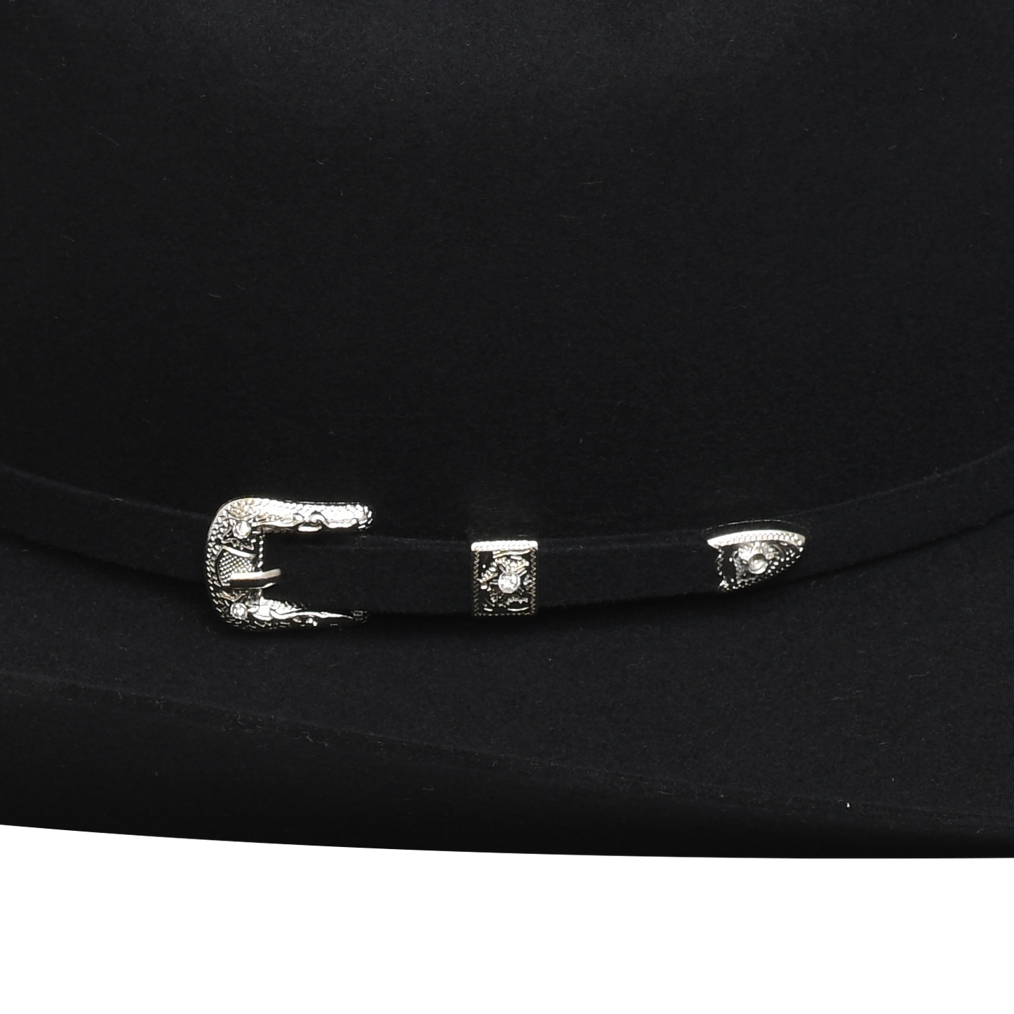 Twinstone Cowboy Hat 6X Cattleman Black B-4" Texas