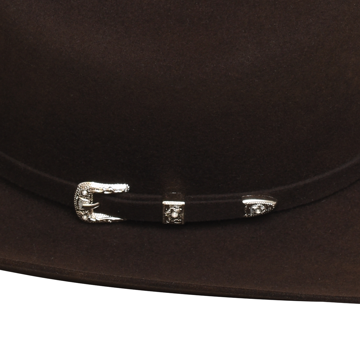Twinstone Cowboy Hat 6X Cattleman Chocolate B-4" Rancher