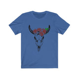 Rose Skull Short Sleeve Tee